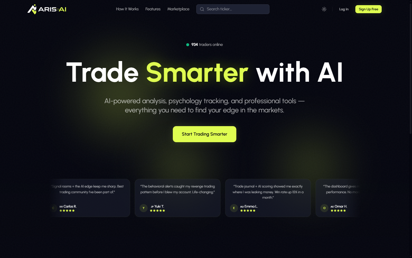 ArisAI — AI-Powered Trading Platform